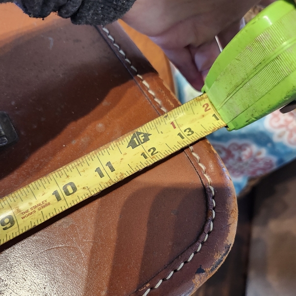 US Trunk Company leather train case, vintage - Picture 15 of 15